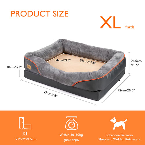 Luxurious Large Dog Bed for Ultimate Comfort and Support