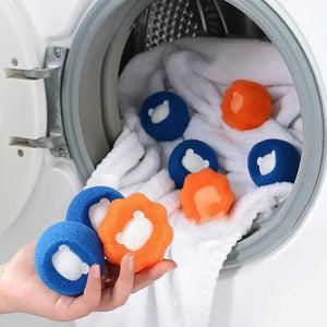 Ultimate Pet Hair Remover Balls - Effortless Cleaning for Fur-Free Laundry