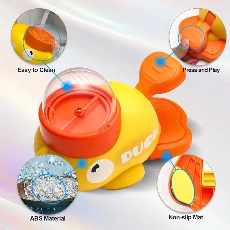 Delight Your Pets with the Cartoon Duck Puzzle Feeder - Interactive Snack Dispenser for Dogs & Cats