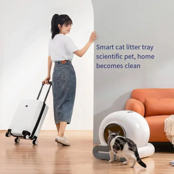 Revolutionary Automatic Smart Cat Litter Box for Hassle-Free Pet Care