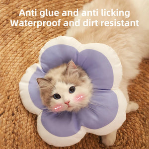 Say Meow to Style! Cotton Neck Pet Collar for Your Feline Fashionista