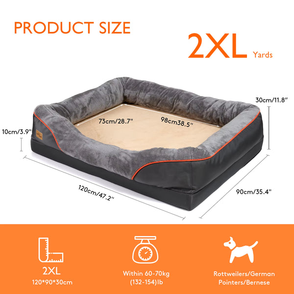 Luxurious Large Dog Bed for Ultimate Comfort and Support