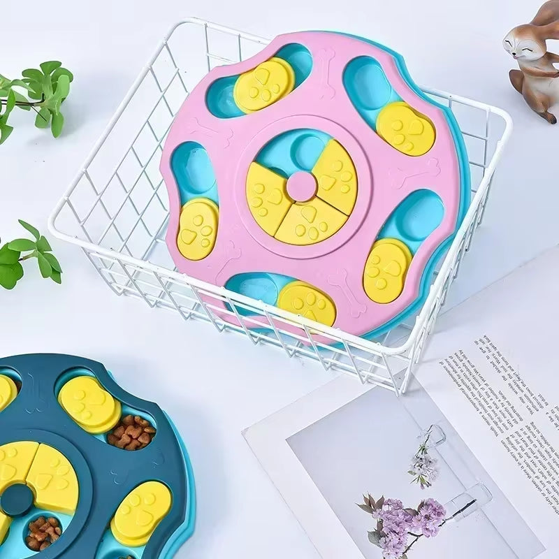 Engaging Interactive Dog Puzzle Feeder for Enhanced Training and Healthy Eating