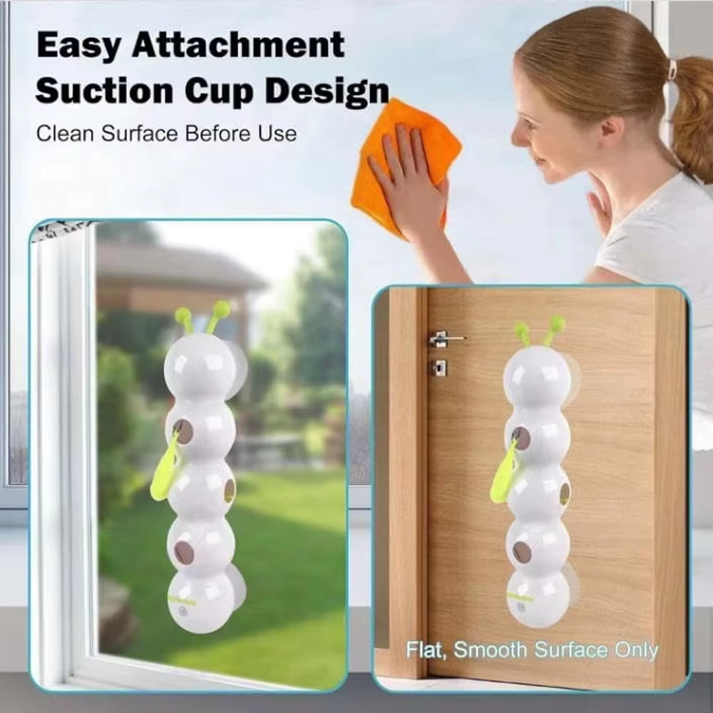 Exciting Interactive Rechargeable Caterpillar Cat Toy - Motion-Activated Wack-a-Worm Teaser for Endless Feline Fun!