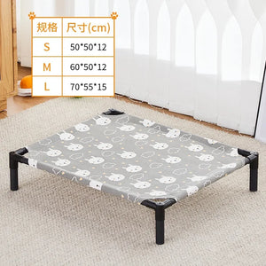 Elevated Dog Bed for Ultimate Comfort and Breathability