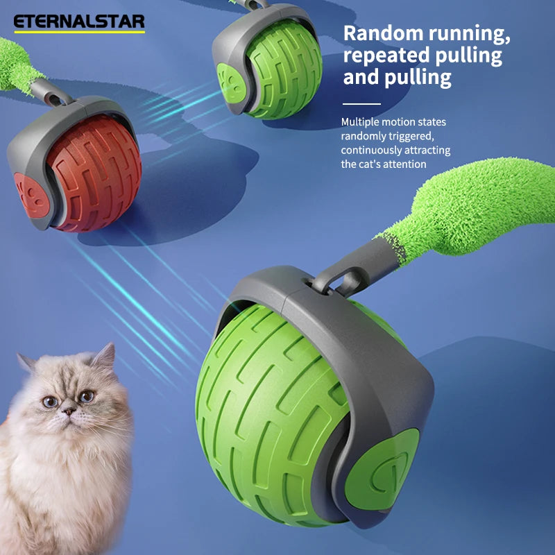 The Purr-fectly Fun Interactive Cat Toy Ball – Keep Your Feline Friends Entertained!