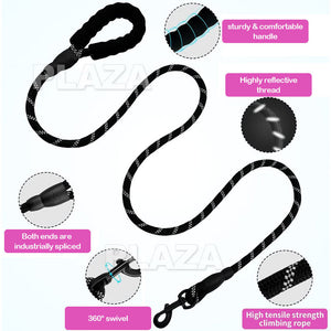 Nylon Training Dog Leash Heavy Duty Pet Products Strong Rope Recall Lead Leashes