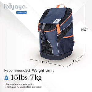 Ultralight-Pro Pet Carrier Backpack, Navy Blue